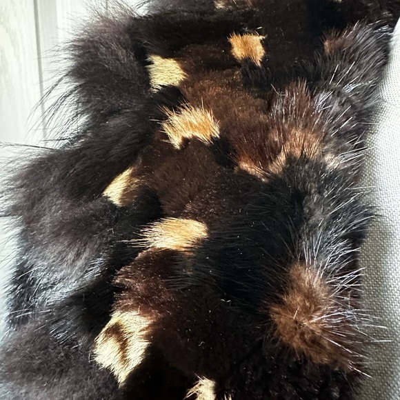 Very long mink coat from designer Dominic Ouzilleau (Lagerfeld, Chanel,…) - Picture 10 of 11